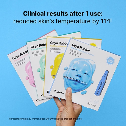 Product Cryo Rubber™ Moisture Mask  - Ampoule 4g + Rubber Mask 40g base image