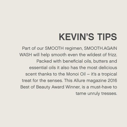 Product Smooth.Again.Wash Smoothing Shampoo For Thick, Coarse Hair 250ml base image